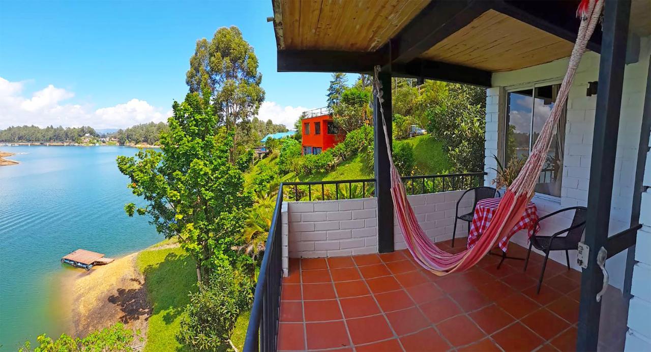 Ecolodge Bahia Del Penon Guatapé Buitenkant foto