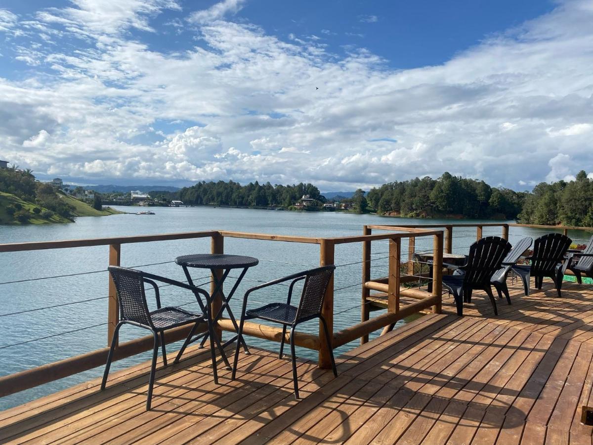 Ecolodge Bahia Del Penon Guatapé Buitenkant foto