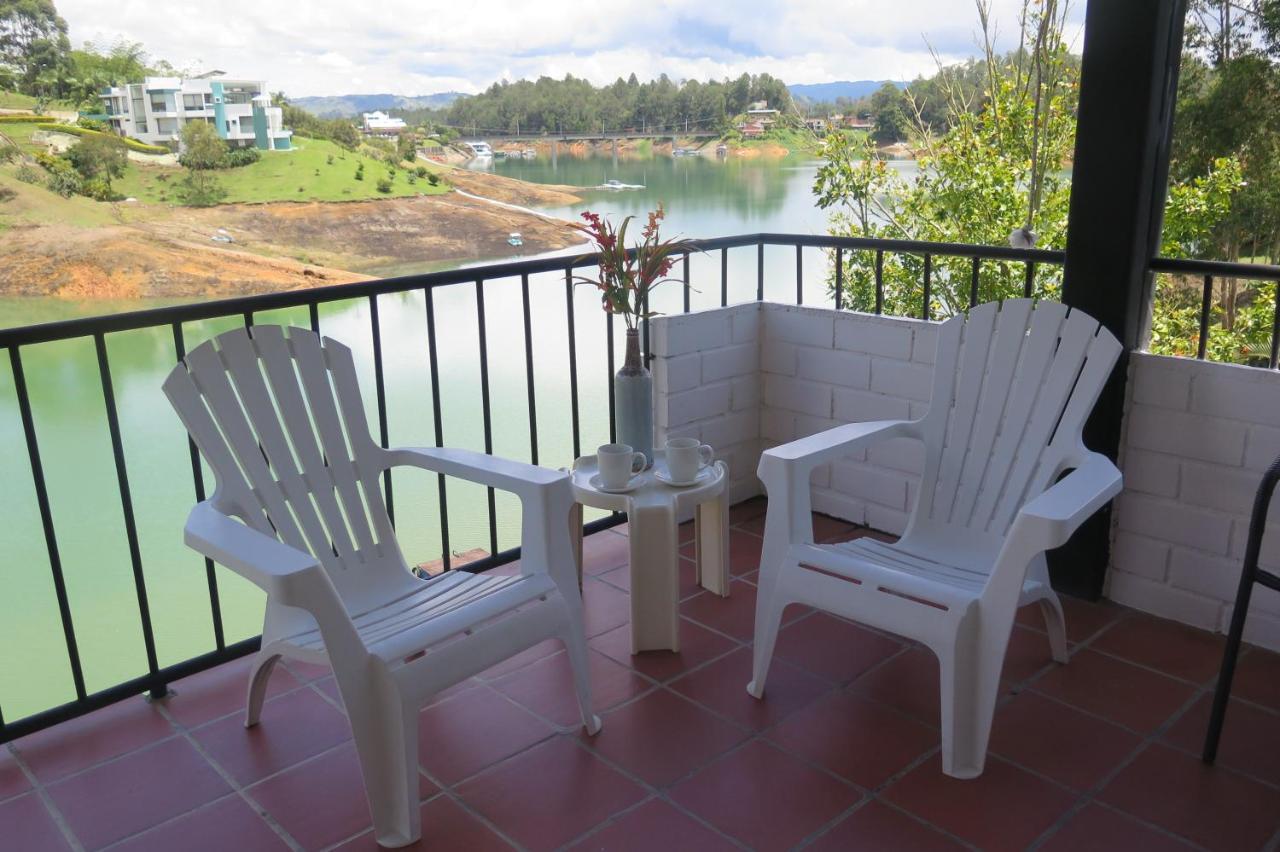 Ecolodge Bahia Del Penon Guatapé Buitenkant foto