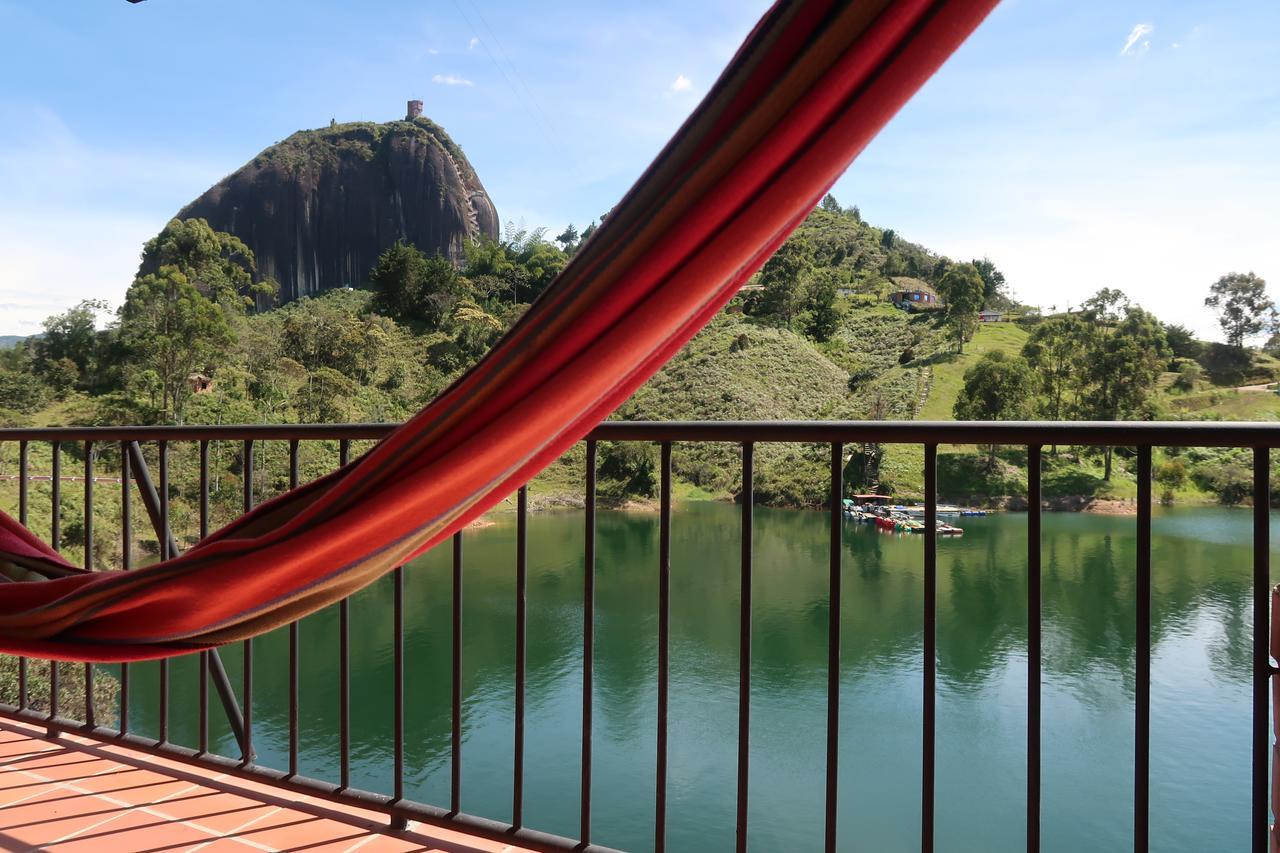 Ecolodge Bahia Del Penon Guatapé Buitenkant foto